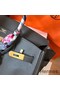 Hermes Birkin 35 Handmade Bag In Ardoise Clemence Leather Replica