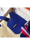 Hermes Birkin 35 Handmade Bag In Blue Electric Clemence Leather Replica