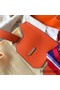 Hermes Birkin 35 Handmade Bag In Orange Clemence Leather Replica