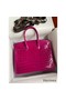 Hermes Birkin 35 Handmade Bag In Rose Scheherazade Crocodile Niloticus Shiny Skin Replica