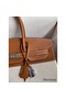 Hermes Birkin 35 Handmade Bag In Toile & Gold Swift Leather Replica