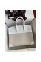 Hermes Birkin 35 Handmade Bag In Toile & White Clemence Leather Replica