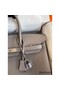 Hermes Birkin 35 Retourne Handmade Bag In Gris Asphalt Clemence Leather Replica