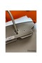 Hermes Birkin 35 Retourne Handmade Bag In Taupe Clemence Leather Replica