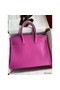 Hermes Birkin 35 Retourne Handmade Bag in Rose Magnolia Epsom Calfskin Replica