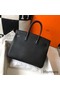 Hermes Birkin 35cm Bag In Black Clemence Leather GHW Replica