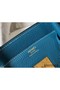 Hermes Birkin 35cm Bag In Blue Jean Clemence Leather GHW Replica