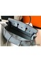 Hermes Birkin 35cm Bag In Blue Lin Clemence Leather GHW Replica