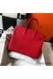 Hermes Birkin 35cm Bag In Red Clemence Leather GHW Replica
