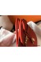 Hermes Birkin 35cm Bag In Red Clemence Leather GHW Replica