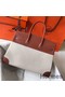 Hermes Birkin 35cm Canvas Bag With Barenia Leather GHW Replica