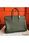 Hermes Birkin 40 Handmade Bag In Canopee Clemence Leather Replica