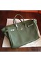 Hermes Birkin 40 Handmade Bag In Canopee Clemence Leather Replica