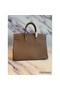 Hermes Birkin 40 Handmade Bag In Taupe Clemence Leather Replica