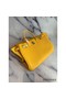 Hermes Birkin 40 Handmade Bag In Yellow Clemence Leather Replica