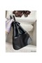 Hermes Birkin Cargo 25 Bag in Black Toile and Swift Leather Replica