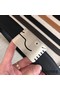 Hermes Black A Cheval Belt Buckle 32 MM Reversible Leather Replica