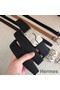 Hermes Black A Cheval Belt Buckle 32 MM Reversible Leather Replica