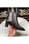 Hermes Black Calfskin Power Low Boot Replica