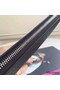 Hermes Black Clemence Azap Zipped Wallet Replica