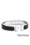 Hermes Black Enamel Clic H PM Bracelet Replica