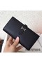 Hermes Black Epsom Bearn Gusset Wallet Replica