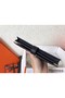 Hermes Black Epsom Bearn Gusset Wallet Replica