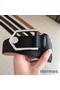 Hermes Black Licol 40 MM Reversible Leather Belt Replica