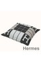 Hermes Black Small Avalon III Pillow Replica