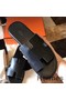 Hermes Black Swift Izmir Sandals Replica