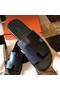 Hermes Black Swift Izmir Sandals Replica
