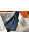 Hermes Blue Agate Clemence Birkin 30cm Bag Replica
