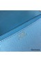 Hermes Blue Atoll Constance MM 24cm Epsom Leather Bag Replica