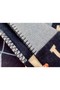 Hermes Blue Avalon III Throw Blanket Replica