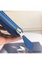Hermes Blue Clemence Azap Zipped Wallet Replica