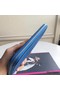 Hermes Blue Clemence Azap Zipped Wallet Replica