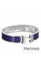 Hermes Blue Electric Enamel Clic H PM Bracelet Replica