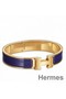 Hermes Blue Electric Enamel Clic H PM Bracelet Replica