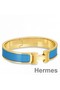 Hermes Blue Enamel Clic H PM Bracelet Replica