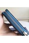 Hermes Blue Jean Azap Zipped Wallet Replica