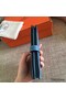 Hermes Blue Jean Clemence Bearn Gusset Wallet Replica