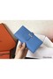 Hermes Blue Jean Epsom Bearn Gusset Wallet Replica