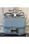Hermes Blue Lin Constance MM 24cm Epsom Leather Bag Replica