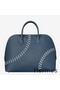Hermes Blue Malte Bolide 1923 45 Baseball Bag Replica