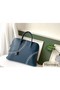 Hermes Blue Malte Bolide 1923 45 Baseball Bag Replica