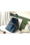 Hermes Blue Malte Bolide 1923 45 Baseball Bag Replica