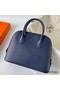 Hermes Bolide 1923 25 Handmade Bag In Blue Saphir Evercolor Calfskin Replica