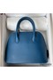 Hermes Bolide 1923 25 Handmade Bag In Deep Blue Evercolor Calfskin Replica