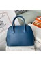 Hermes Bolide 1923 25 Handmade Bag In Deep Blue Evercolor Calfskin Replica