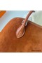 Hermes Bolide 1923 25 Handmade Bag In Gold Doblis Suede Leather Replica